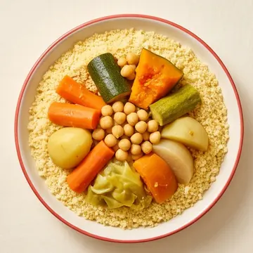 Seven-vegetable couscous