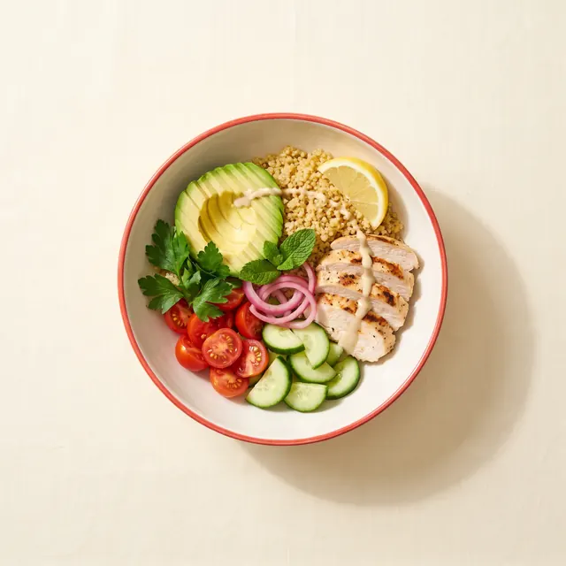 Chicken power bowl