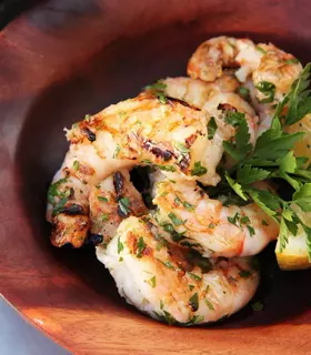 Grilled shrimp