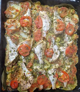 Seabream tagine